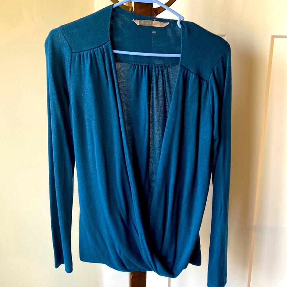 Athleta crossover sweater